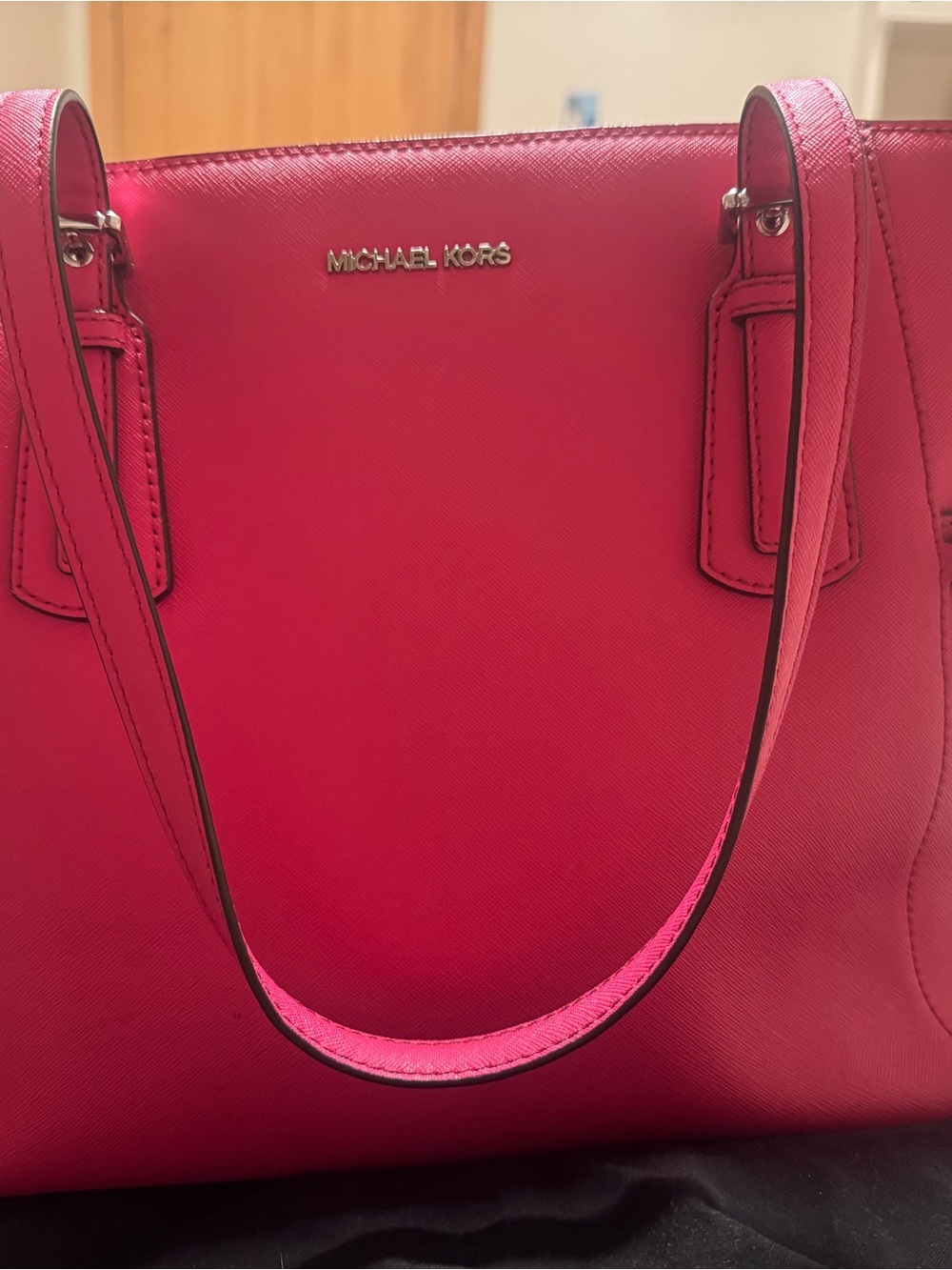 Michael Kors Hot Pink Saffiano Tote